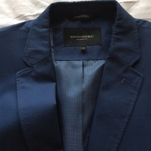Banana republic blazer blue